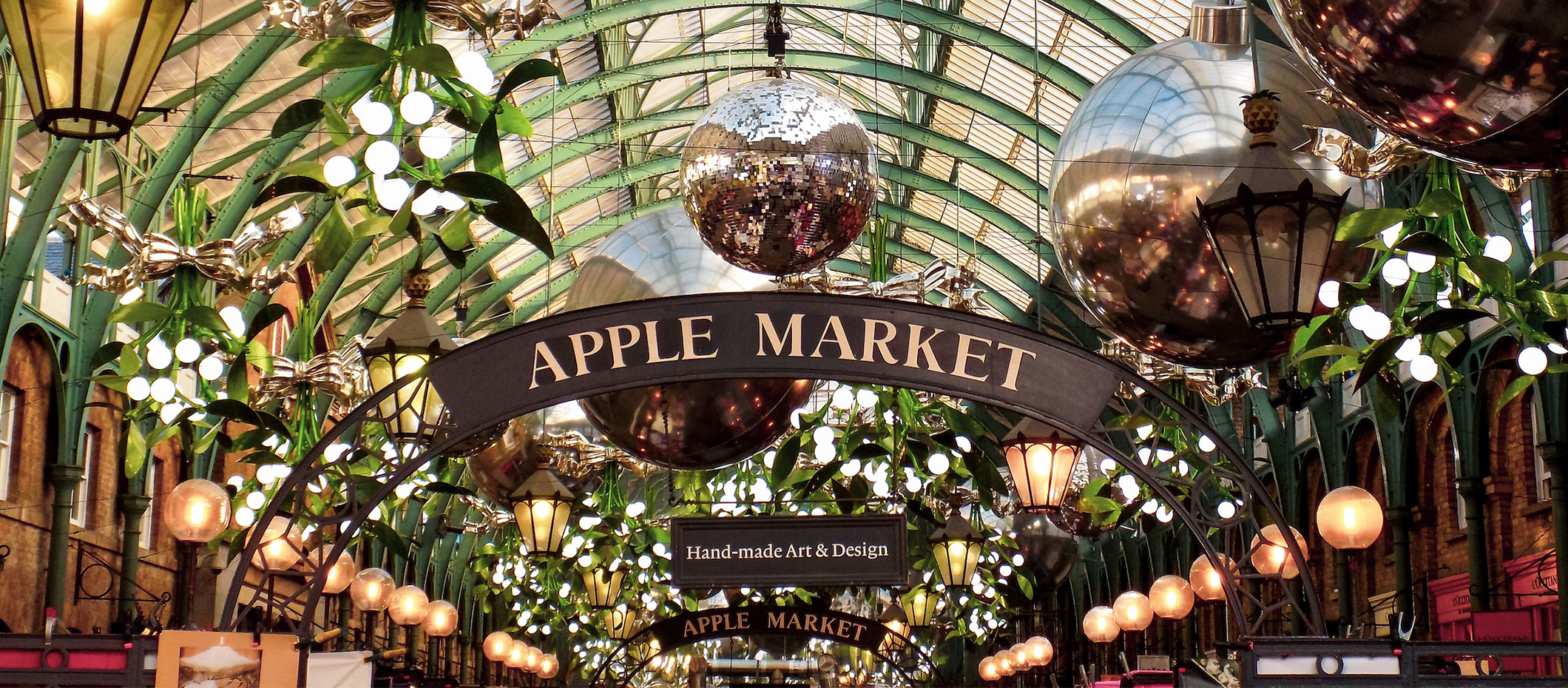 Christmas - Apple Market Covent Garden London